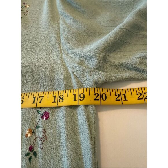 Vintage Hand Painted Papy Boez Midi Dress Sz S/M 90’s, Cottagecore - Picture 9 of 12